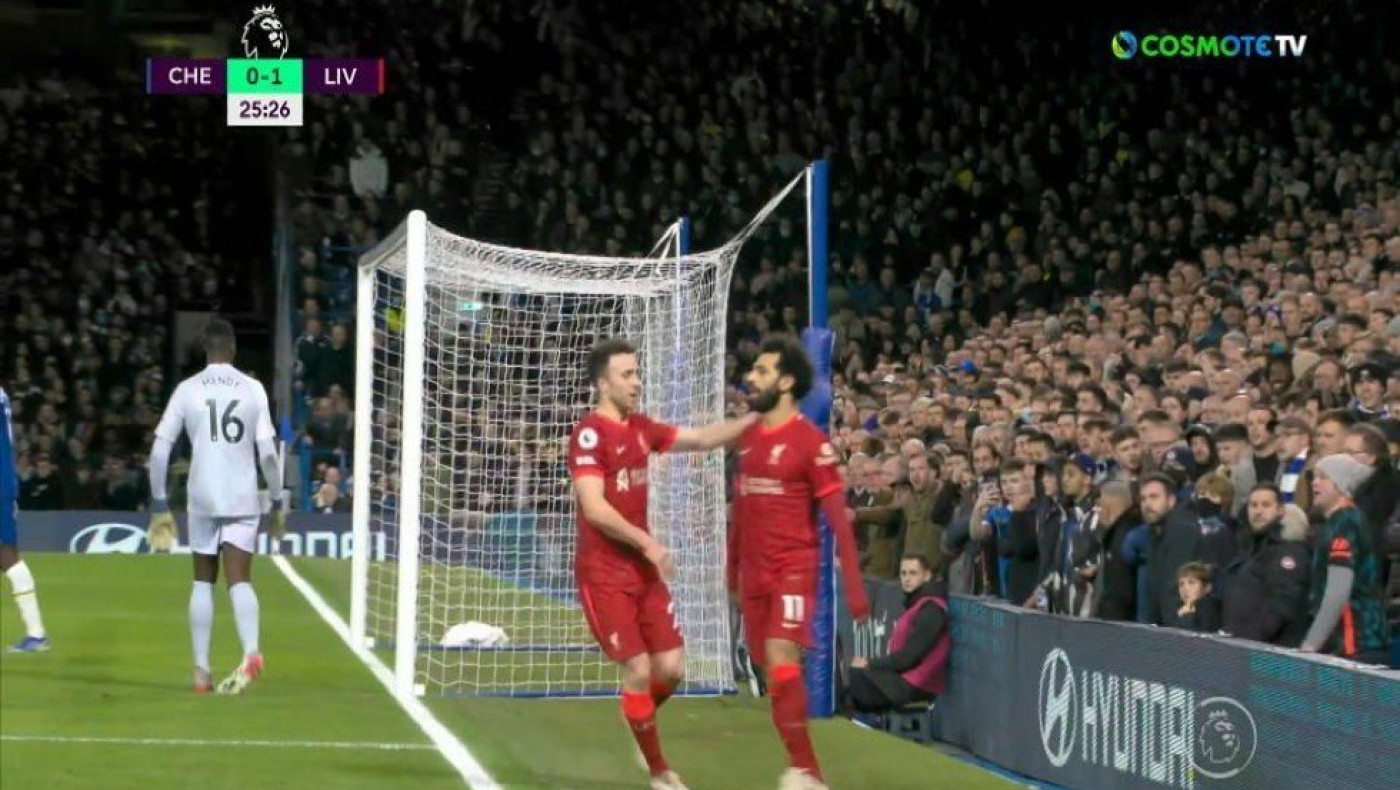 Το 0-2 της Λίβερπουλ με καταπληκτικό πλασέ του Σαλάχ