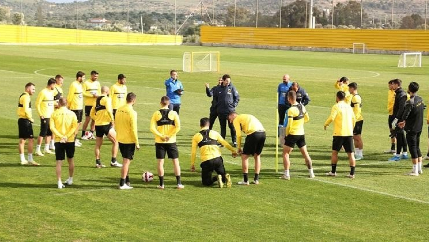 ΑΕΚ: Ανεβάζουν στροφές Αραούχο και Μισελέν ενόψει ΠΑΟΚ