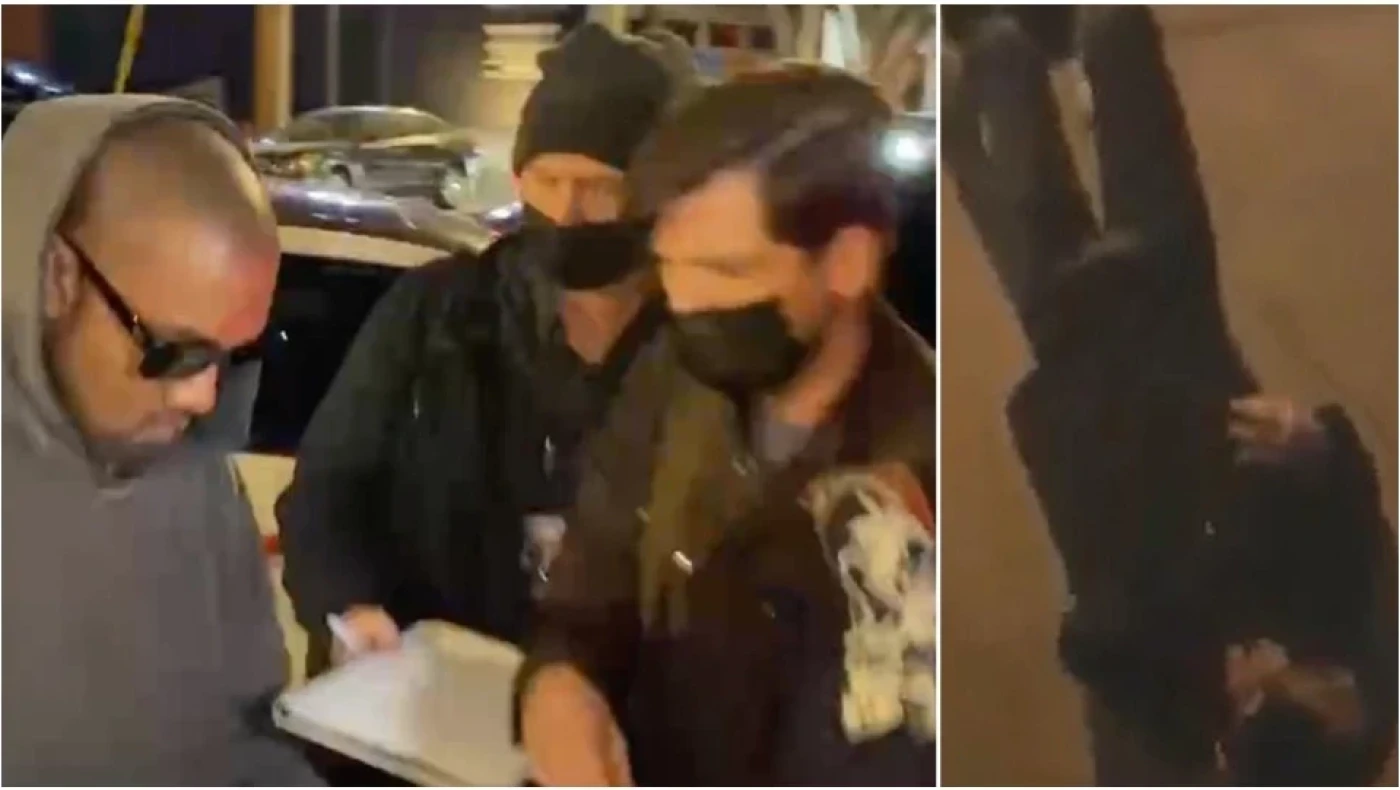 Κάνιε Γουέστ: Ο ράπερ ξάπλωσε με γροθιά στο έδαφος θαυμαστή του