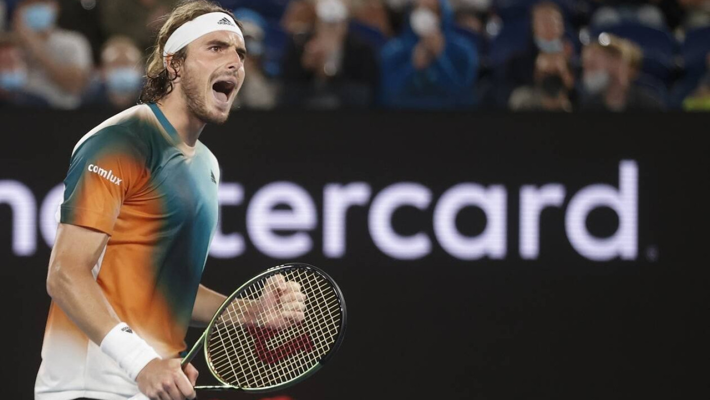 Australian Open: «Ίδρωσε» ο Τσιτσιπάς αλλά προκρίθηκε στον 3ο γύρο