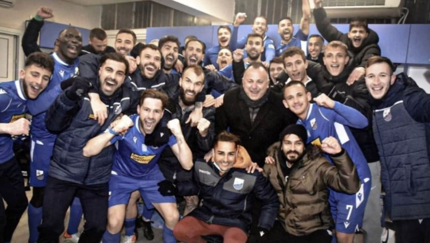 Η selfie της ιστορικής πρόκρισης της Λαμίας