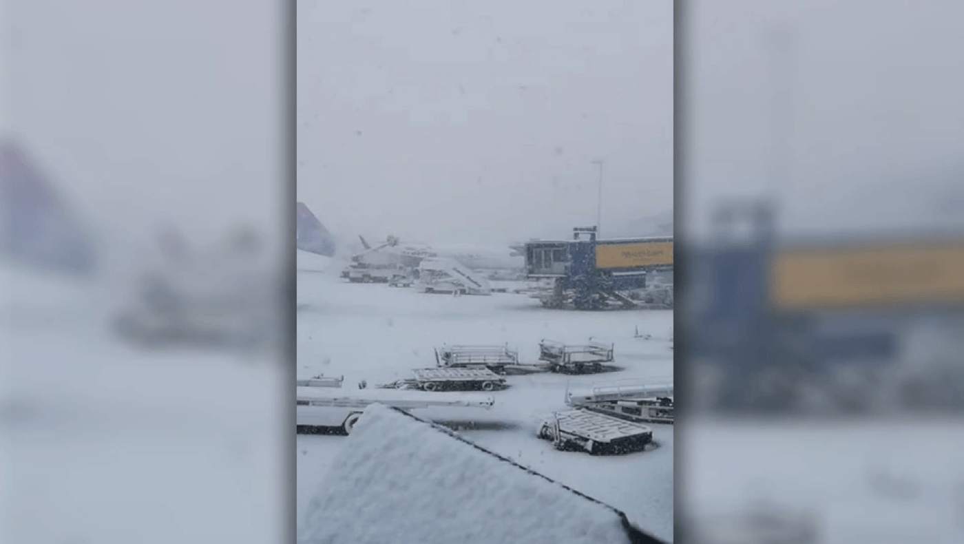 Ελ. Βενιζέλος: Ακυρώνει πτήσεις εσωτερικού η κακοκαιρία «Ελπίς»