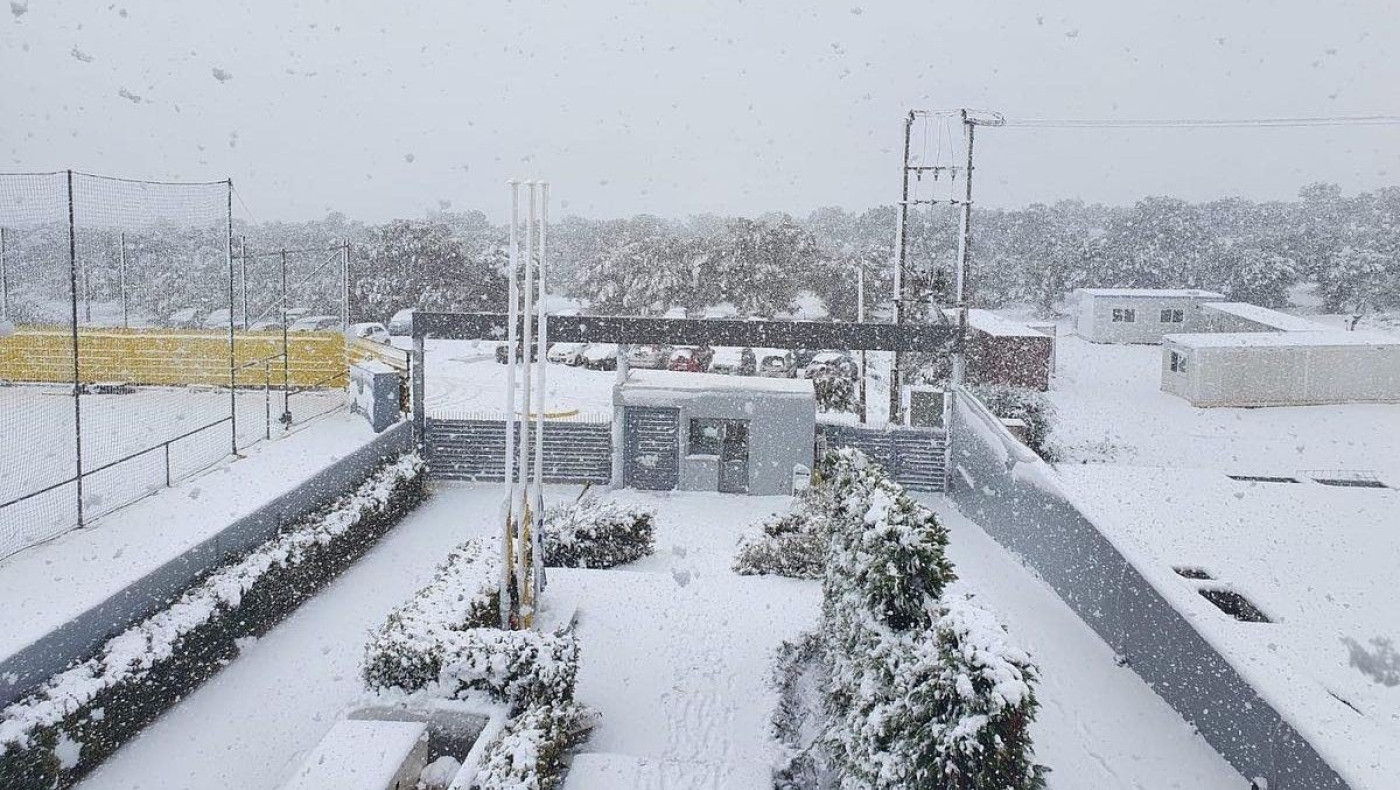 Ο χιονιάς αφήνει την ΑΕΚ χωρίς προπόνηση πριν τον αγώνα με τον ΠΑΟΚ