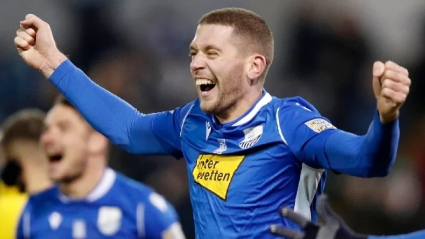 Τζανετόπουλος για το χρυσό γκολ του και την ιστορική πρόκριση της Λαμίας