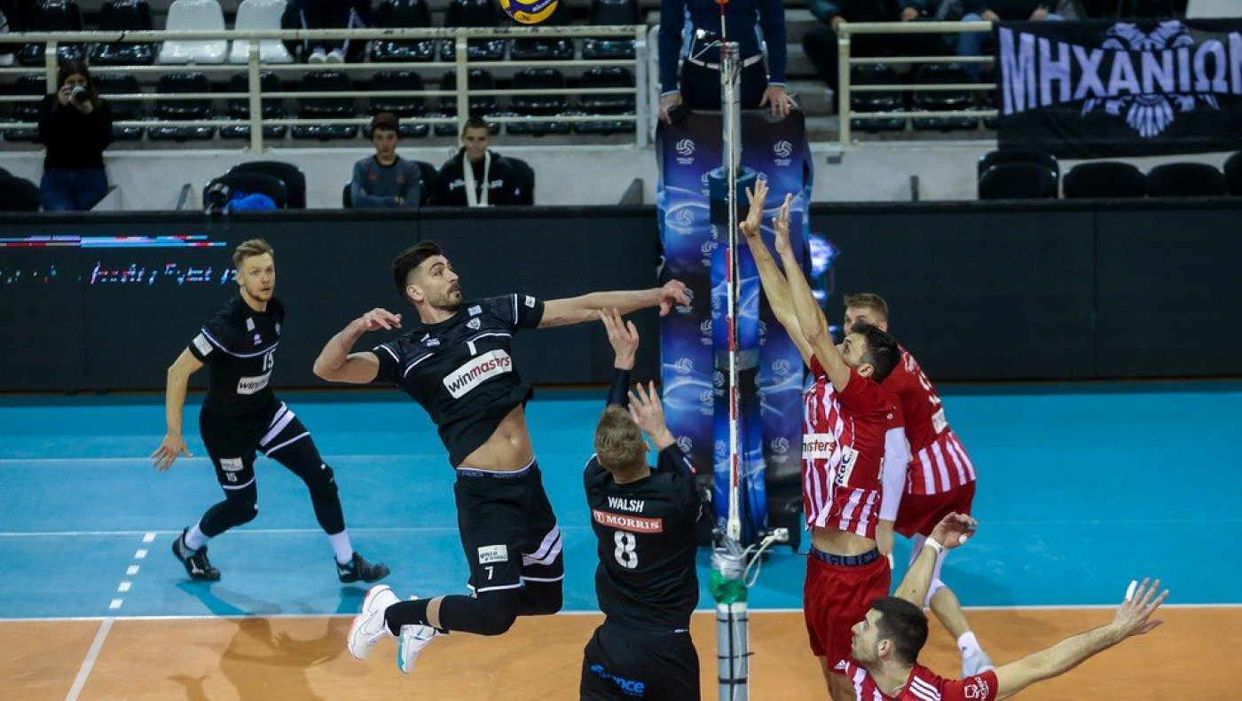 Η μάχη του ΠΑΟΚ με τον Ολυμπιακό στη Volley League