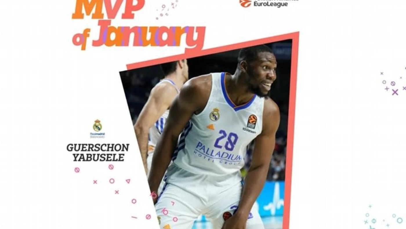 MVP Ιανουαρίου στην Ευρωλίγκα ο Γιαμπουσέλε