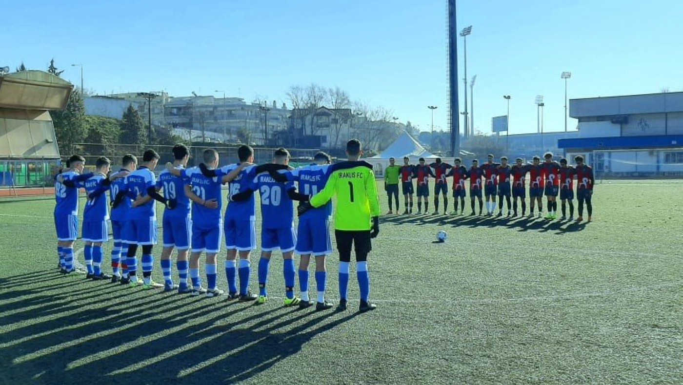 Η Ακαδημία ποδοσφαίρου του Ηρακλή τίμησε τη μνήμη του Άλκη!