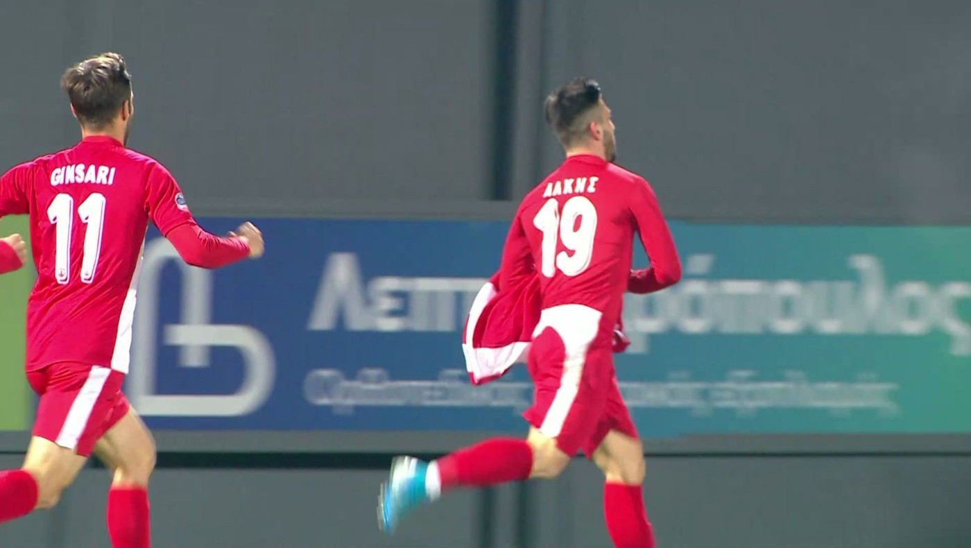 Ξάνθη-Αναγέννηση Καρδίτσας: Το γκολ του Διαμαντόπουλου και η αφιέρωση στον Άλκη!