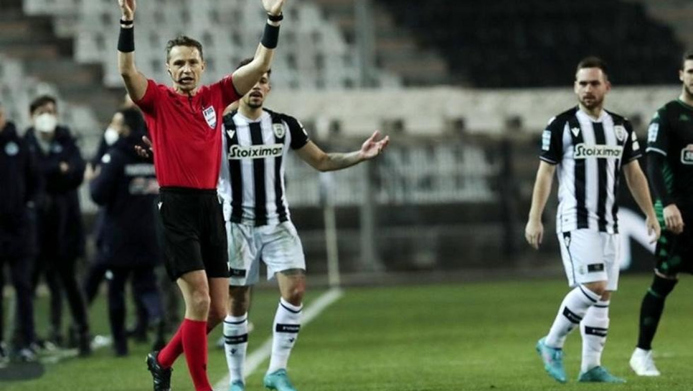 Διαμαρτυρία Παναθηναϊκού για πέναλτι