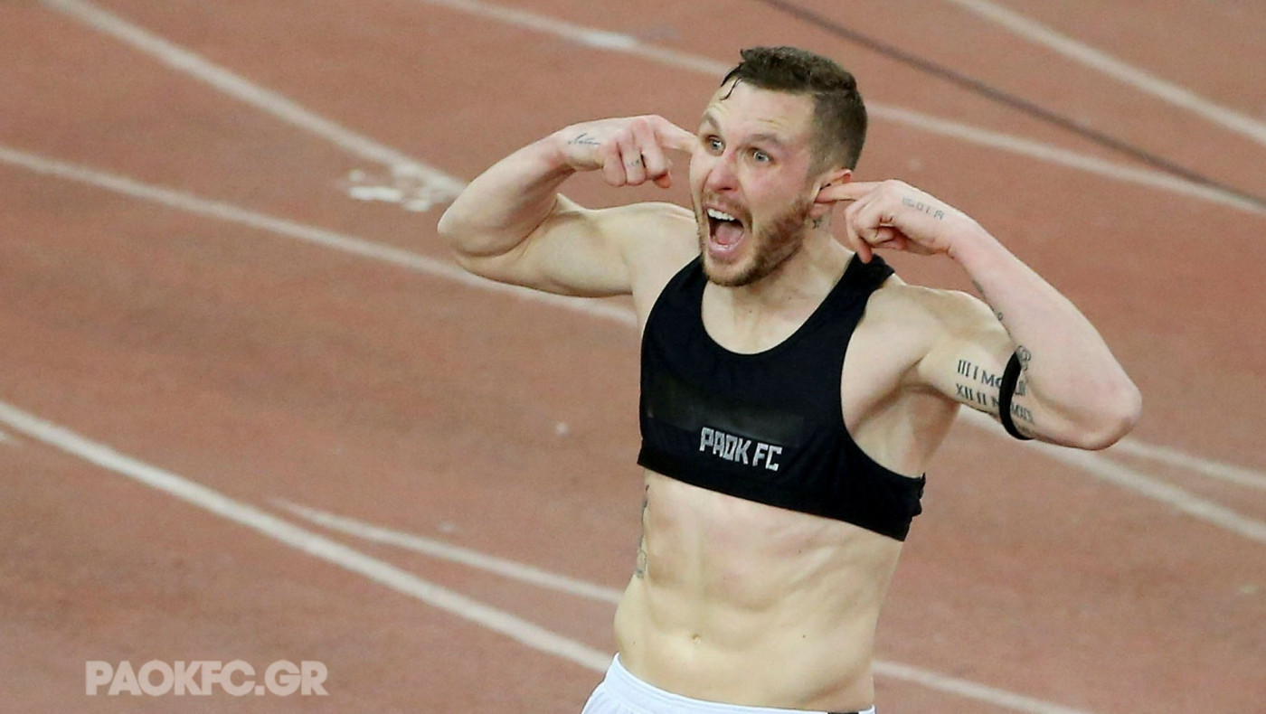 ΠΑΟΚ: Η αντίδραση του πάγκου στην γκολάρα του Κούρτιτς