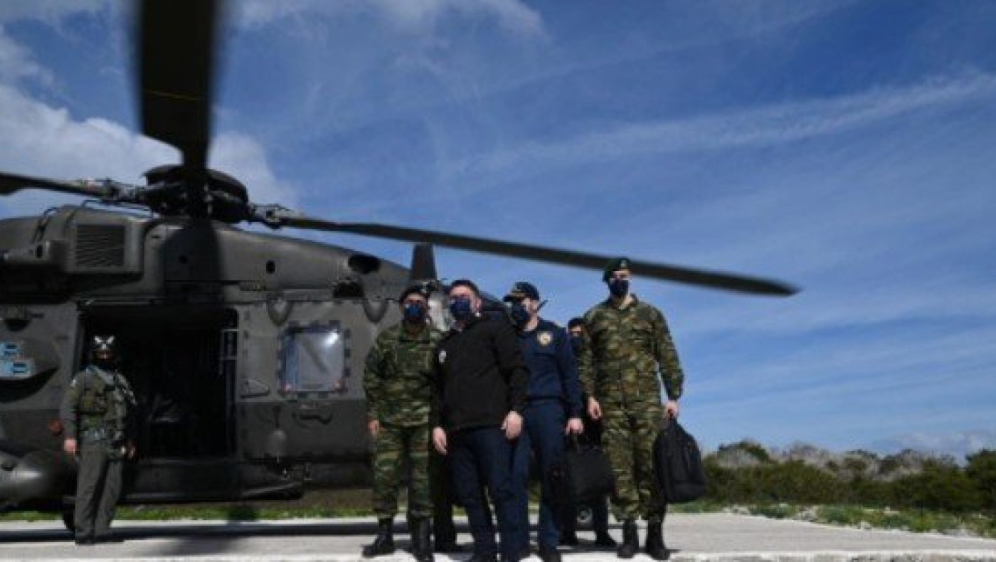 Πρόκληση των Τούρκων στο ελικόπτερο που μετέφερε τον Νίκο Χαρδαλιά