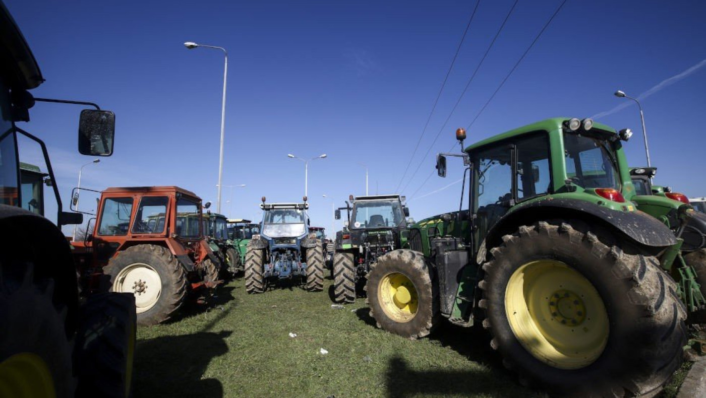 Θεσσαλονίκη: «Κάθοδος» των αγροτών με τα τρακτέρ στο ΥΜΑΘ