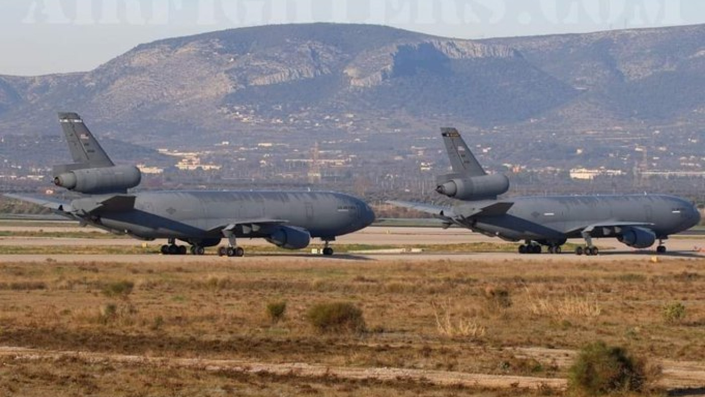 Αμερικανικά ιπτάμενα τάνκερ εθεάθησαν στο «Ελευθέριος Βενιζέλος»