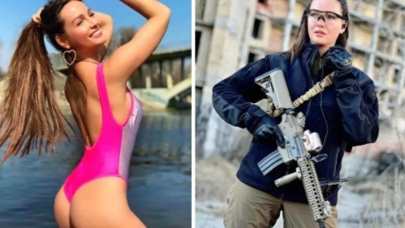 Πόλεμος Ρωσίας - Ουκρανίας: Η Μις Ουκρανία αφήνει τις πασαρέλες και πηγαίνει στον πόλεμο