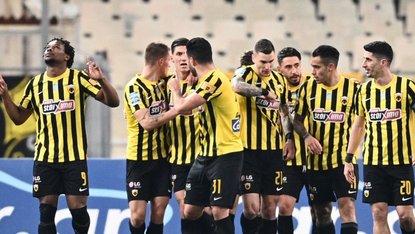 Αδράνεια της άμυνας, γκολ για την ΑΕΚ με Γκαρσία