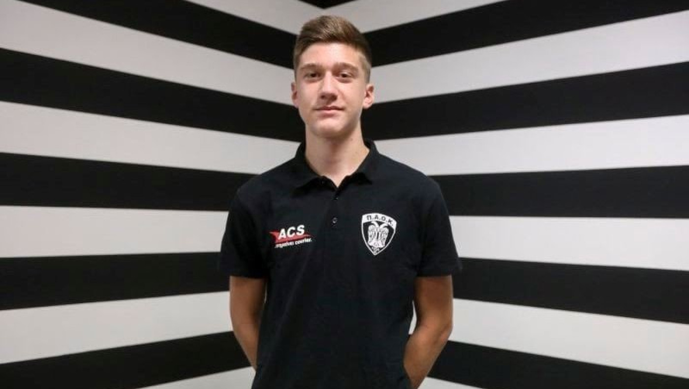 Ο έφηβος του ΠΑΟΚ Στράτος Καλλιοντζής στο Next Generation Tournament