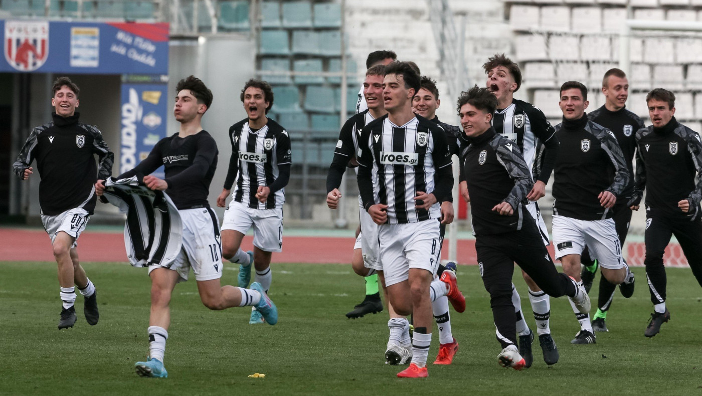 ΠΑΟΚ Κ 17: Τα βίντεο με τους έξαλλους πανηγυρισμούς