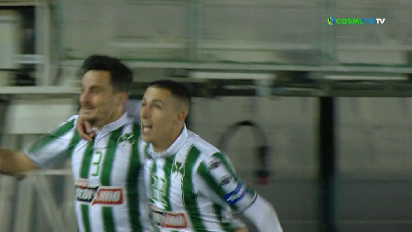 Το 1-0 του Παναθηναϊκού κόντρα στην ΑΕΚ
