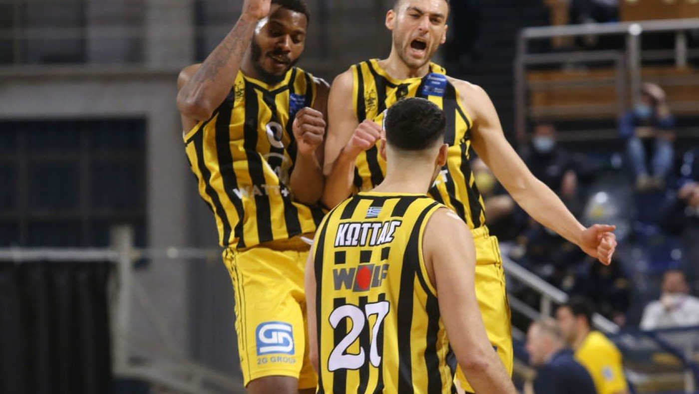 Άρης - ΑΕΚ 91-73: Πλέον κοιτάει με άλλο μάτι την 8άδα