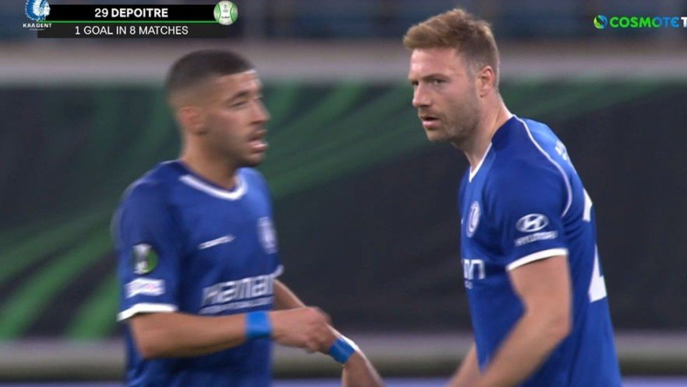 Γάνδη - ΠΑΟΚ: Η ισοφάριση των Βέλγων σε 1-1