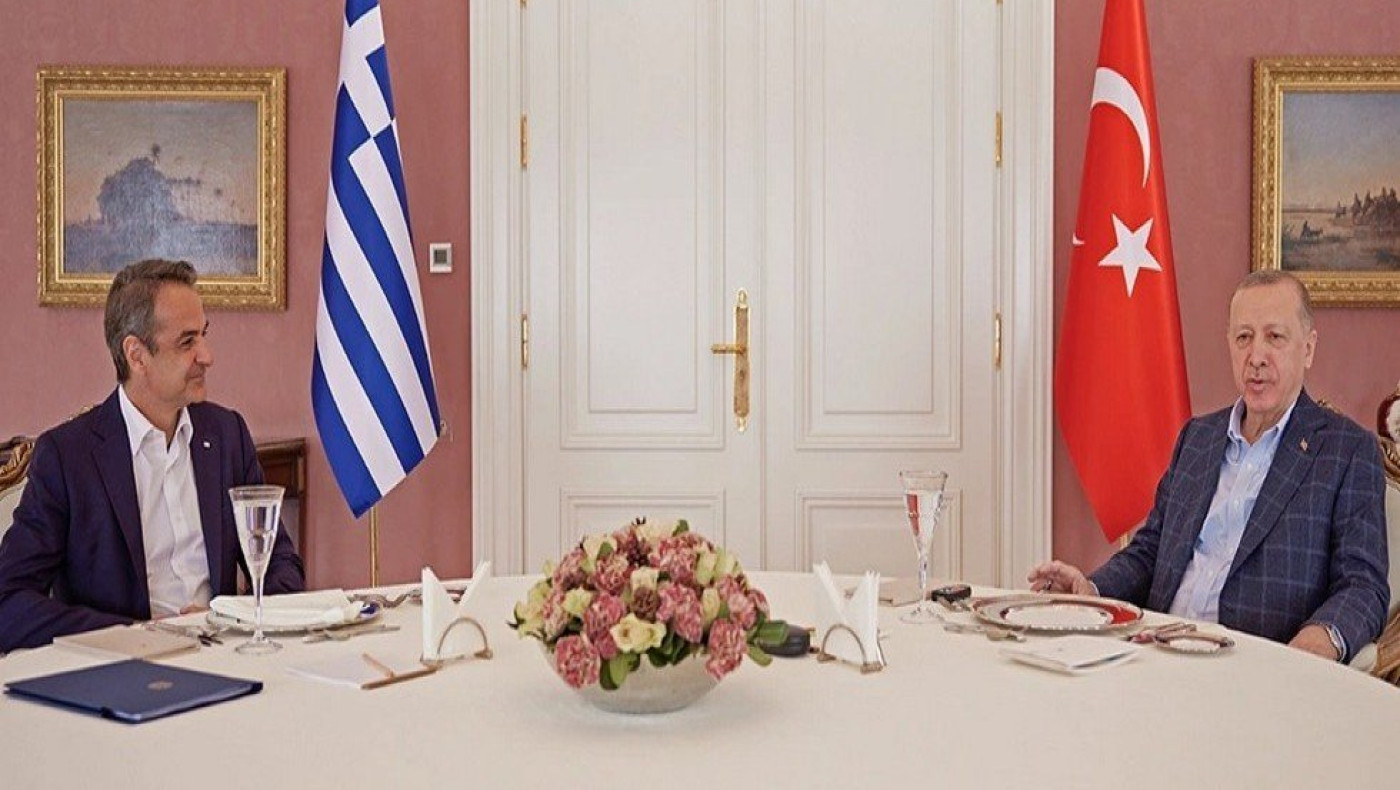 Ολοκληρώθηκε η συνάντηση Μητσοτάκη με Ερντογάν