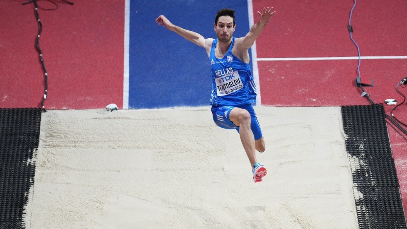 ΤΡΟΜΕΡΟ: Ο Τεντόγλου ΠΑΓΚΟΣΜΙΟΣ Πρωταθλητής στο μήκος με 8,55μ