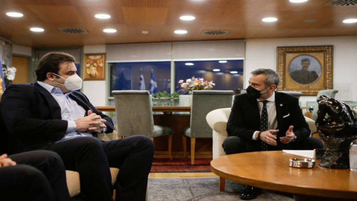 Θεσσαλονίκη-Συνάντηση Ζέρβα-Πιερρακάκη: 9,9 εκατ. ευρώ για τη μετατροπή σε «έξυπνη πόλη»