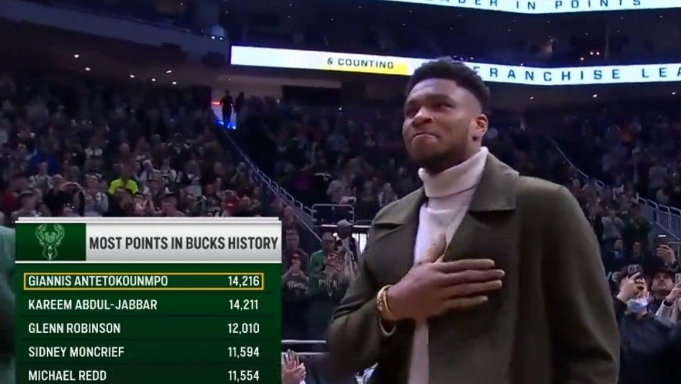 Αντετοκούνμπο: Το standing ovation των φίλων των Μπακς