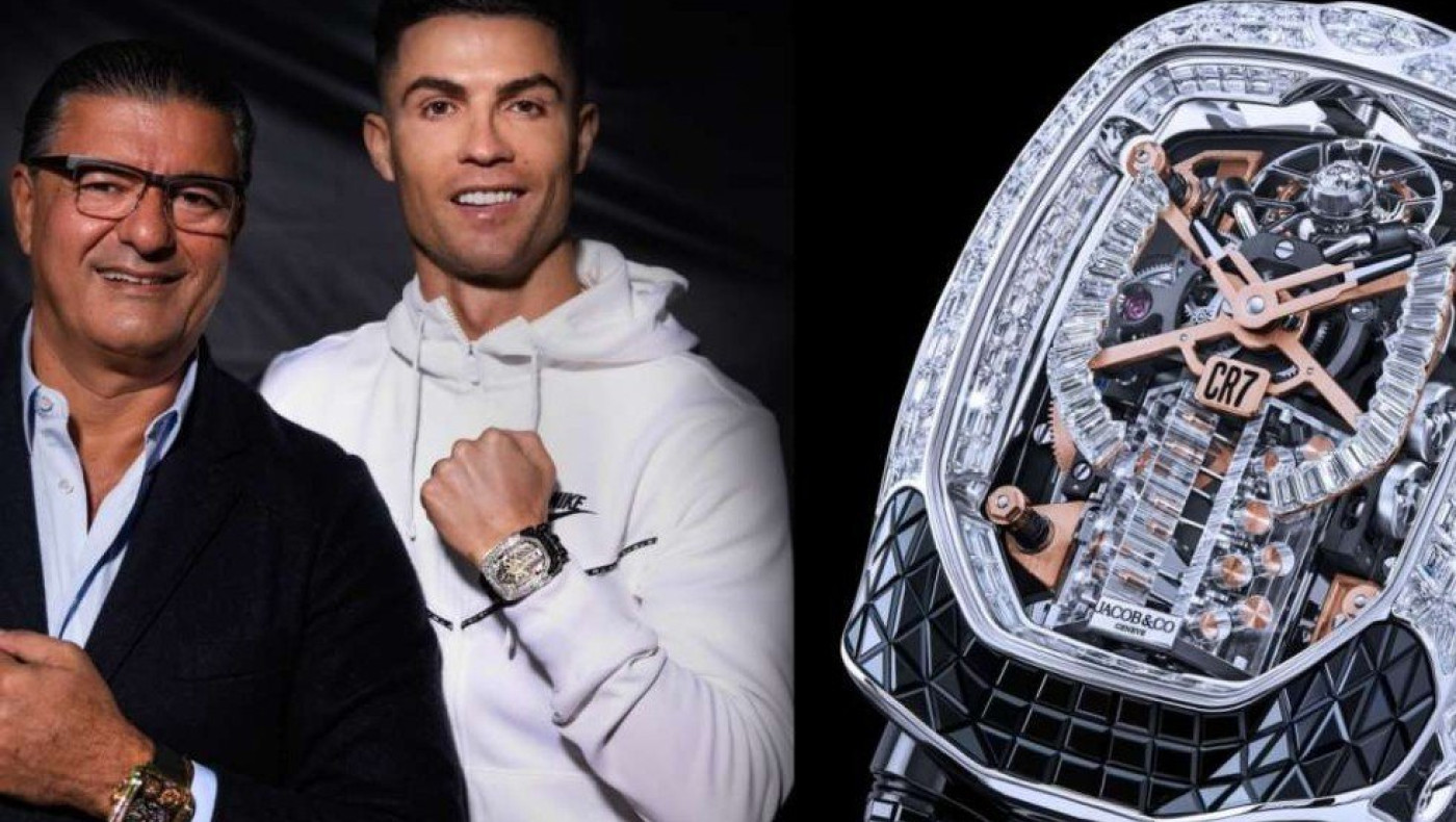 Κριστιάνο Ρονάλντο: Με ρολόι 1 εκατομμυρίου για να ταιριάζει με την Bugatti του