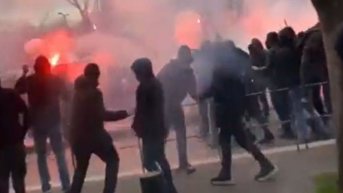 Νέα επεισόδια στη Μασσαλία - Ακατανόητη η επιλογή της αστυνομίας για μη οργανωμένη μετάβαση στο Βελοντρόμ