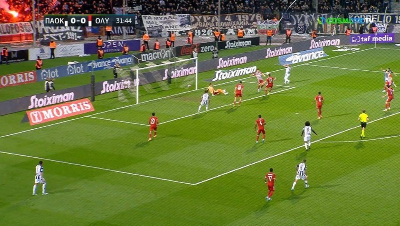 Η μεγάλη ευκαιρία του Ζίβκοβιτς για το 1-0