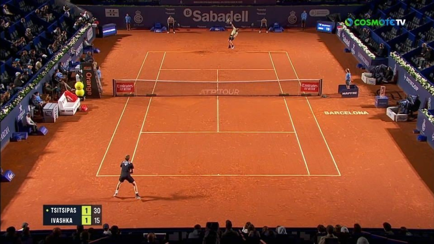 Στους «16» της Βαρκελώνης ο Στέφανος Τσιτσιπάς