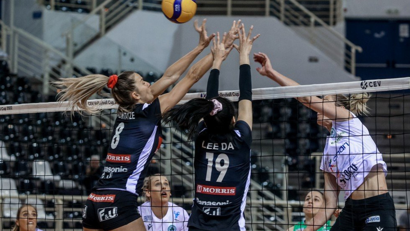 Γυναικείο βόλεϊ: «Λύγισε» στο τάι μπρέικ ο ΠΑΟΚ και έμεινε εκτός τελικού