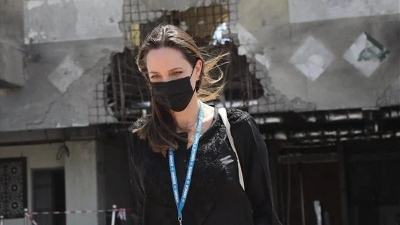 Στην Ουκρανία η Αντζελίνα Τζολί