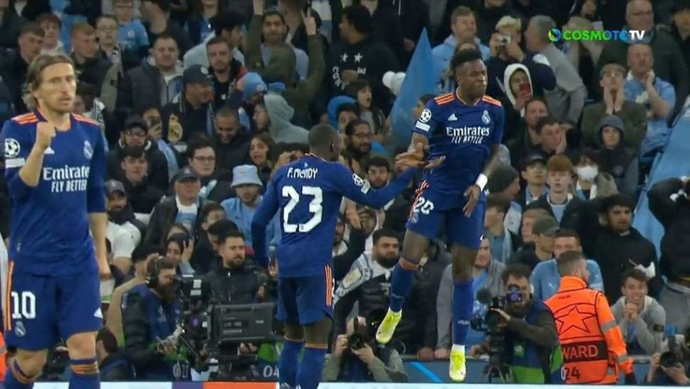 Τρομερή κούρσα Βινίσους και ξανά στο παιχνίδι η Ρεάλ!