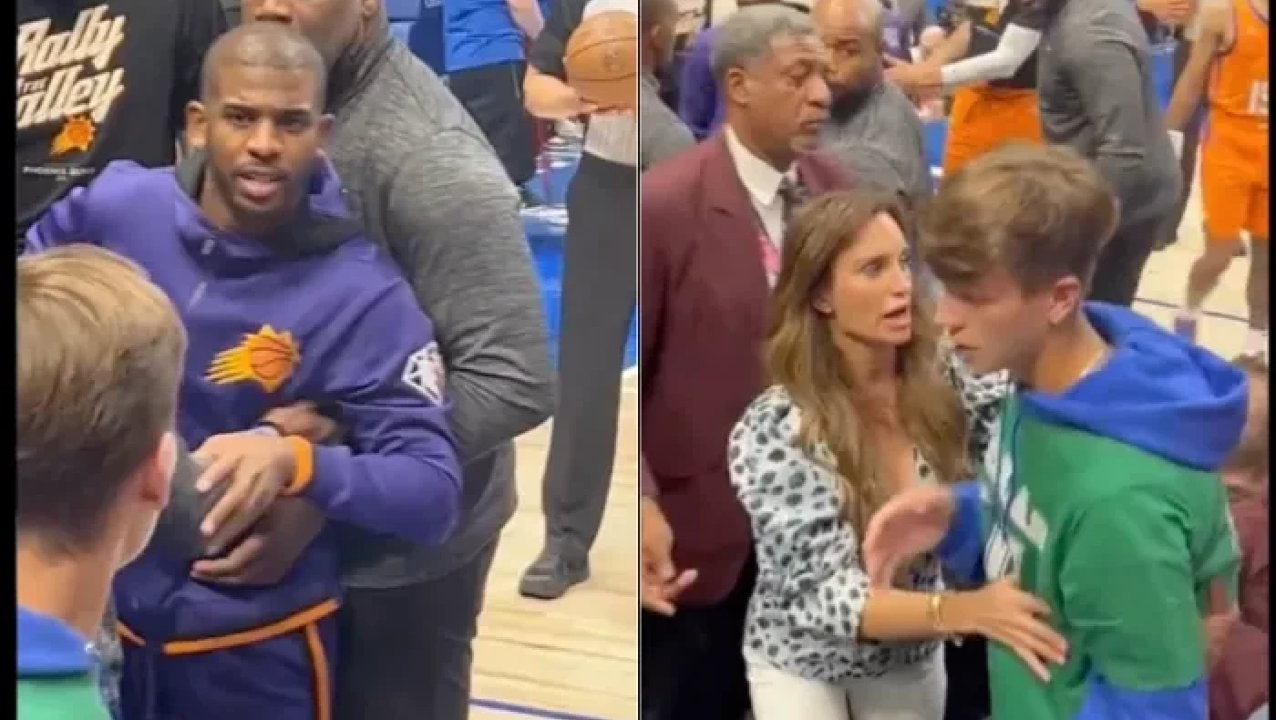 Οπαδός των Μάβερικς έσπρωξε τη μητέρα και τη σύζυγο του Κρις Πολ