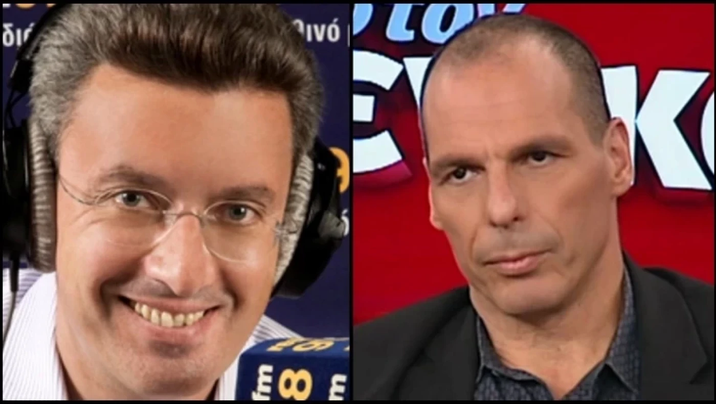 «Πλακώθηκαν» λεκτικά στον αέρα Χατζηνικολάου και Βαρουφάκης