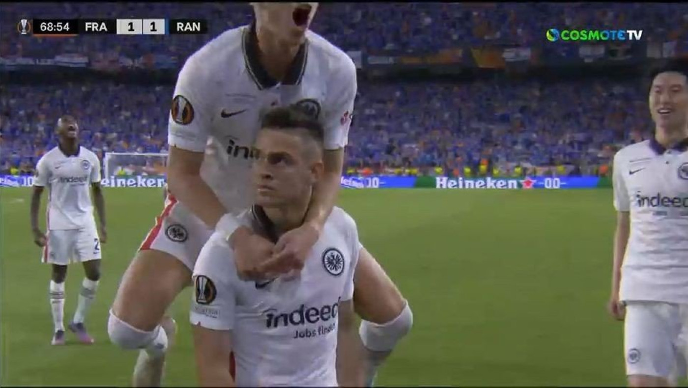 Η ισοφάριση της Άιντραχτ Φρανκφούρτης