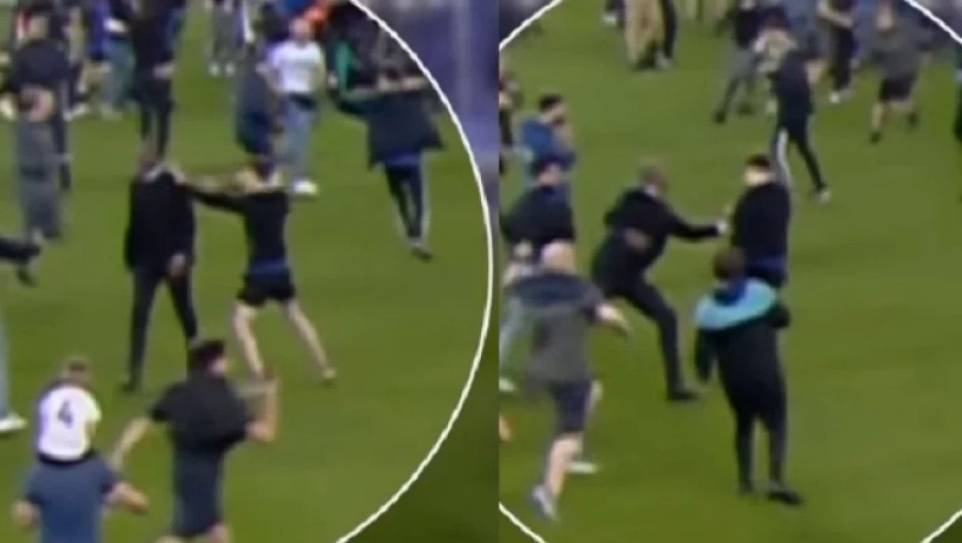 Έβερτον - Κρίσταλ Πάλας: Επεισόδιο Βιεϊρά - οπαδού, τον άρπαξε!