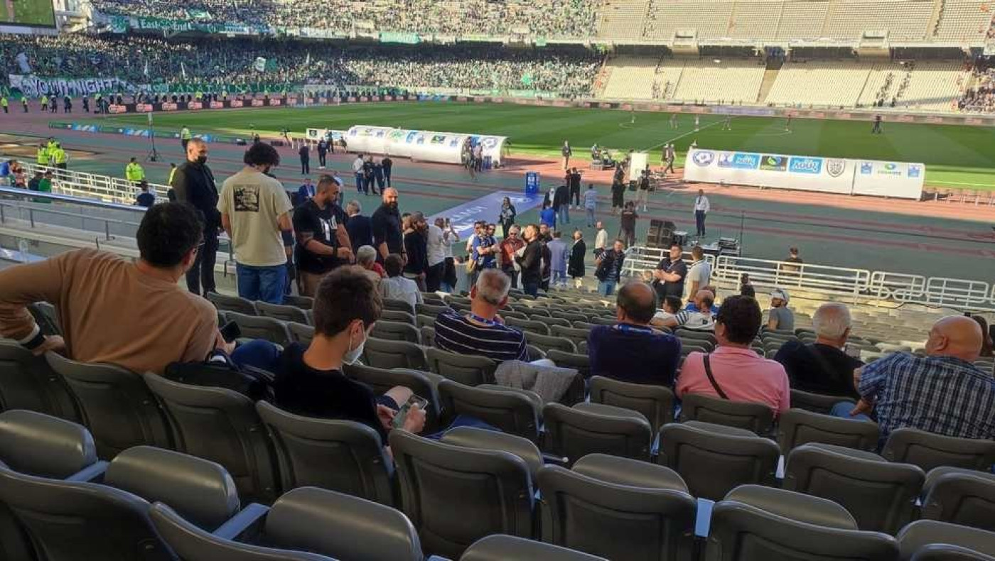 Στα VIP του ΟΑΚΑ ο Γιώργος Σαββίδης