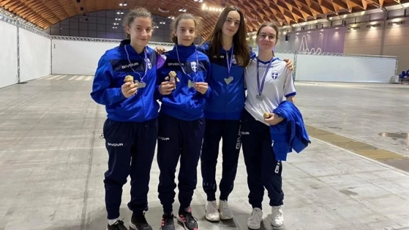 «Ασημένιες» oι νεάνιδες στο ευρωπαϊκό πρωτάθλημα στο τραμπολίνο