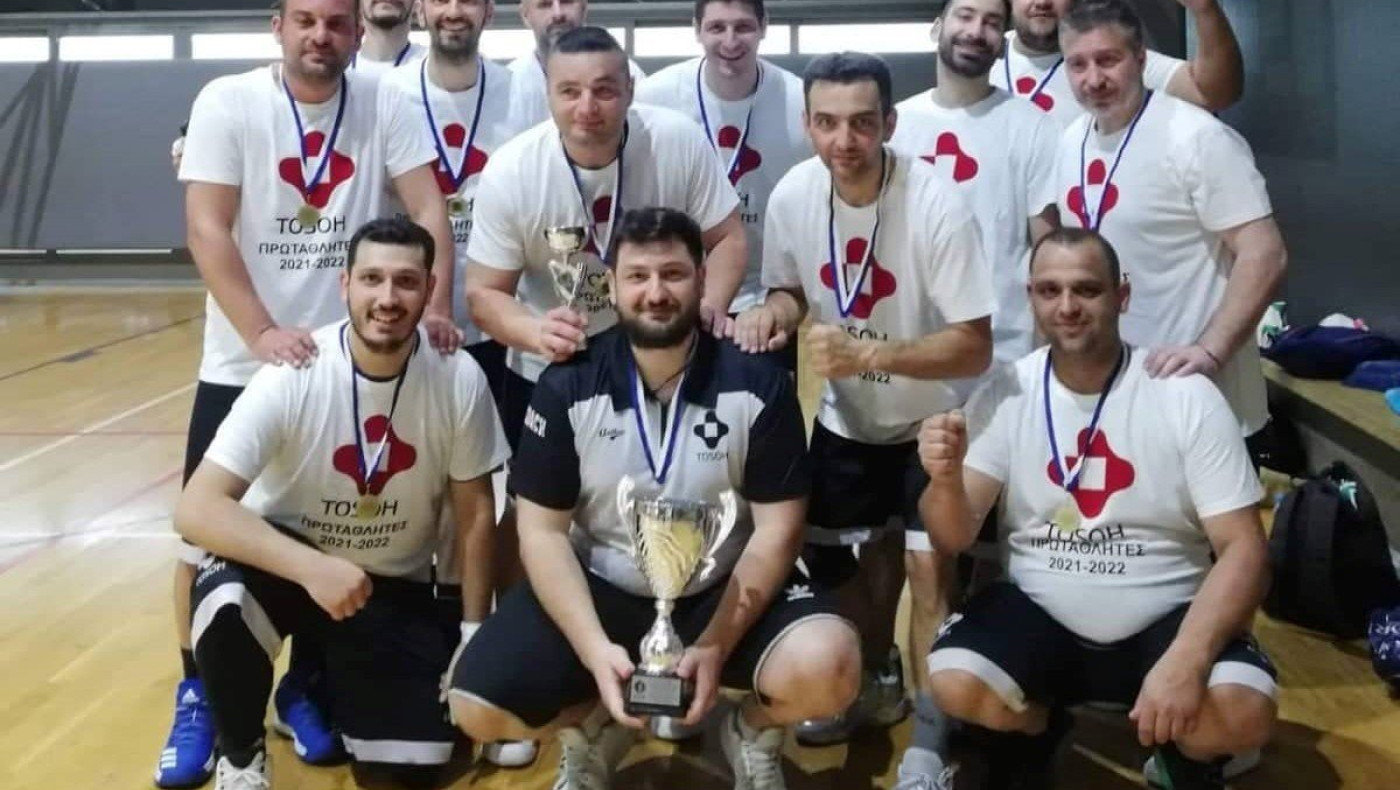 Πανάξια πρωταθλήτρια  στη Β' κατηγορία ΑΣΕΘ  η ομάδα της TOSOH