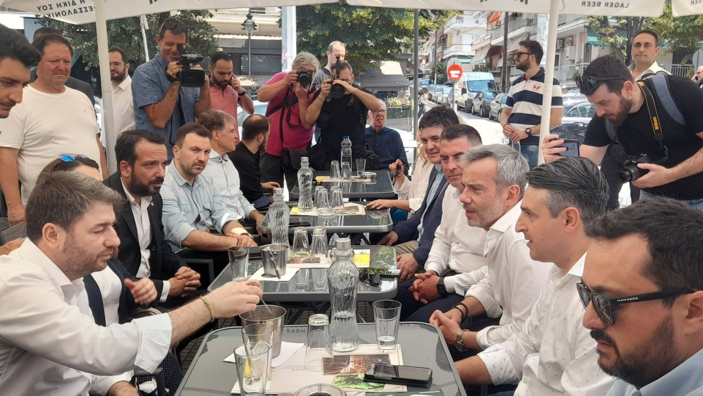 Συνάντηση Ζέρβα – Ανδρουλάκη στην Τούμπα