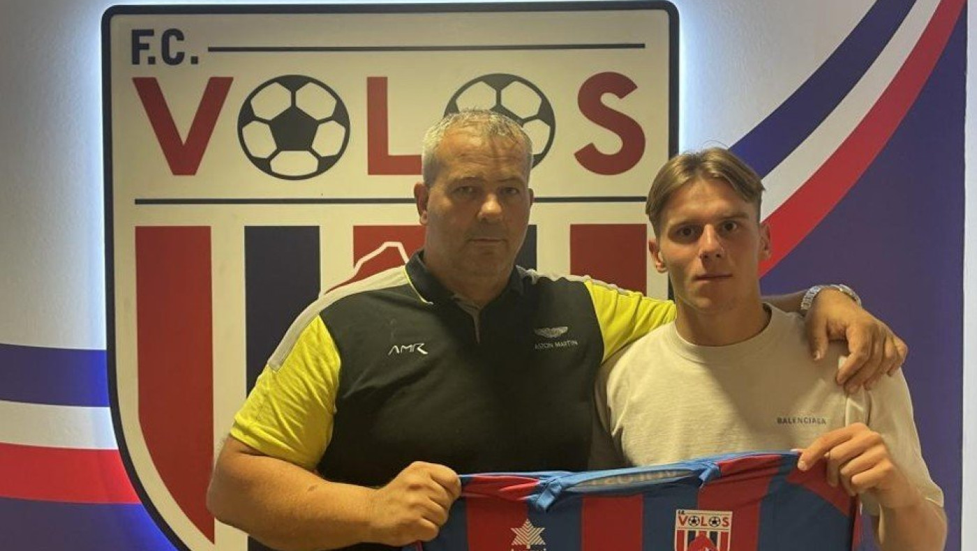 Ταχάτος: Συνεχίζει στον Βόλο ο πρώην παίκτης του ΠΑΟΚ Β'
