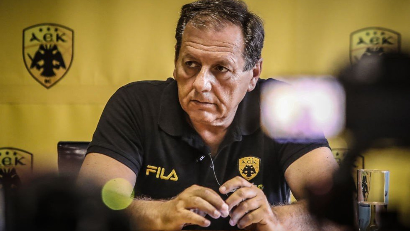 Αγγελόπουλος: «Ο κόσμος της ΑΕΚ πρέπει να συσπειρωθεί, δεχόμαστε πόλεμο»