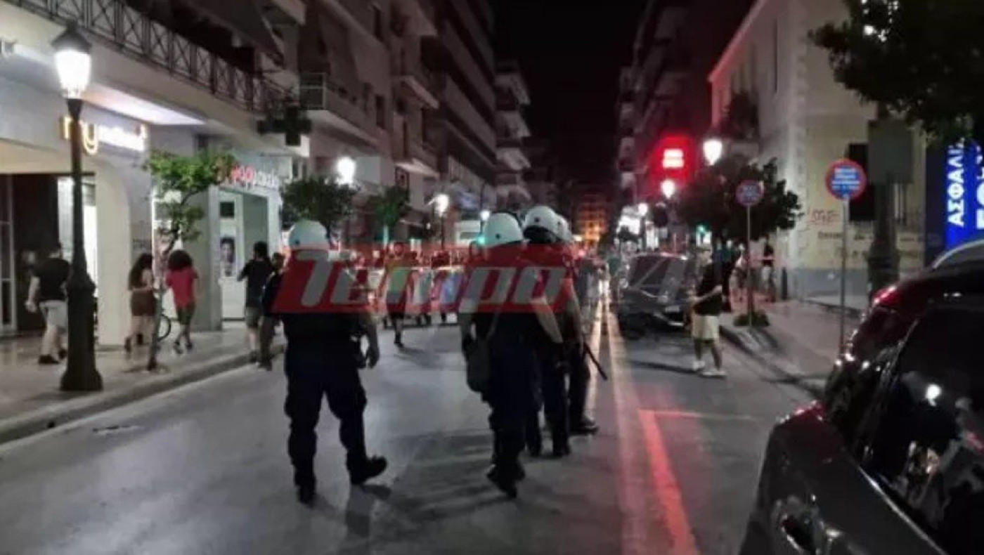 Πεδίο μάχης το κέντρο της Πάτρας: Επεισόδια αντιεξουσιαστών με την αστυνομία