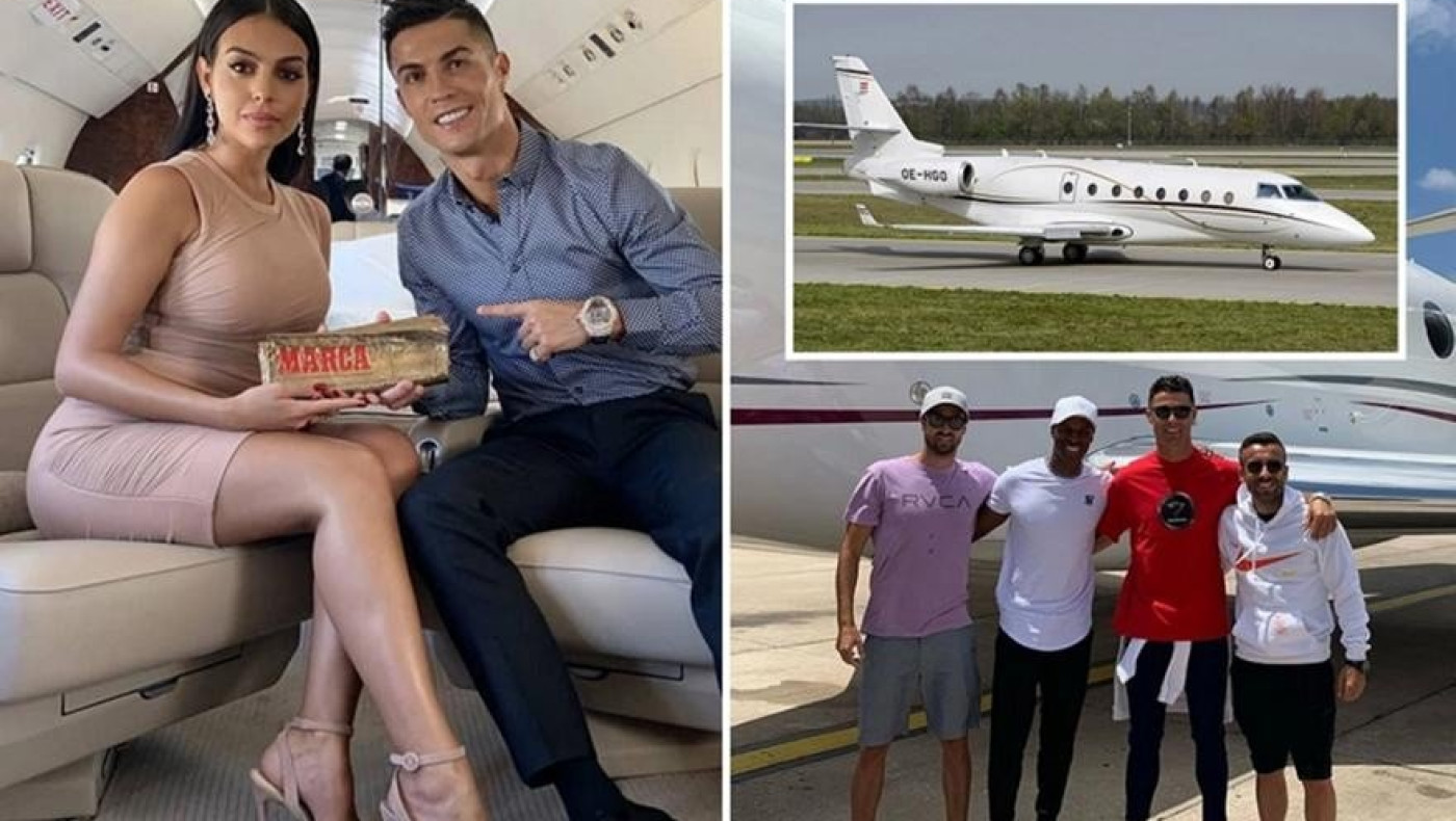 Κριστιάνο Ρονάλντο: Αυτό είναι το εντυπωσιακό ιδιωτικό του τζετ