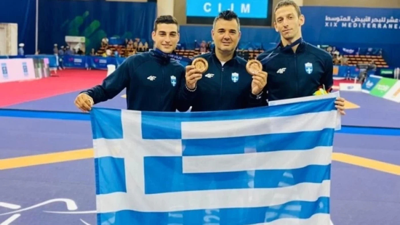 Μεσογειακοί Αγώνες: Χάλκινο οι Τεληκωστόγλου και Χαμαλίδης στο Οράν