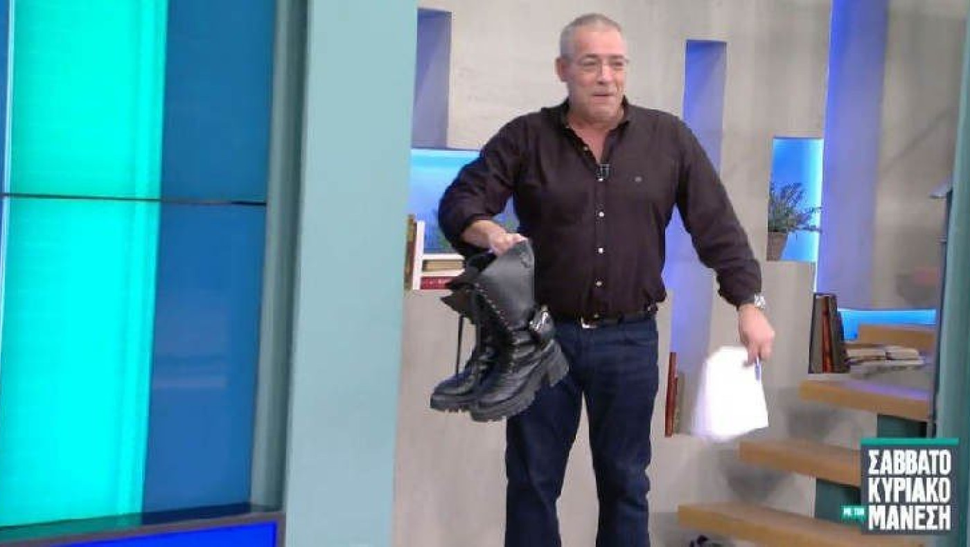 Το ταβάνι στάζει πάνω από τον… ματιασμένο Νίκο Μάνεση (vid)