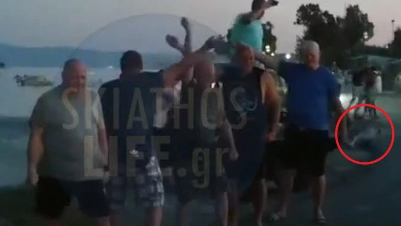 Σκιάθος: Βίντεο ντοκουμέντο από την εκτίναξη της 61χρονης τουρίστριας στο αεροδρόμιο